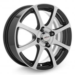 X`trike X-114 5.5x14 PCD4x100 ET45 DIA 67.1  BK/FP